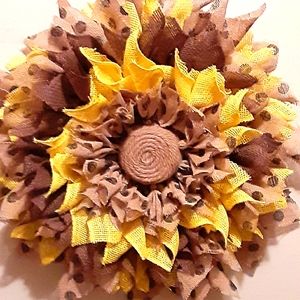 Sunflower wreath